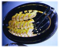 琵琶鱒とあわび茸のパイ包み焼き